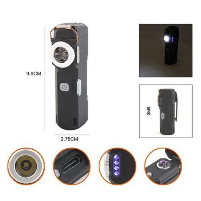 П'єзоелектрична запальничка D51-COB, Подарунок запальничка хлопцю, Запальнички подарунки для чоловіків JC-31