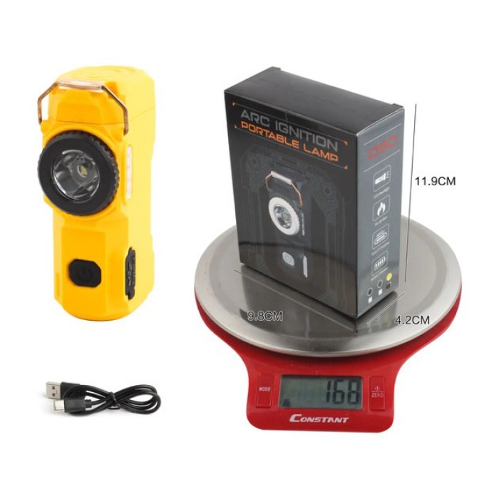 Запальничка сенсорна D50-SMD, Електронна сенсорна USB запальничка на подарунок електрична HD-68