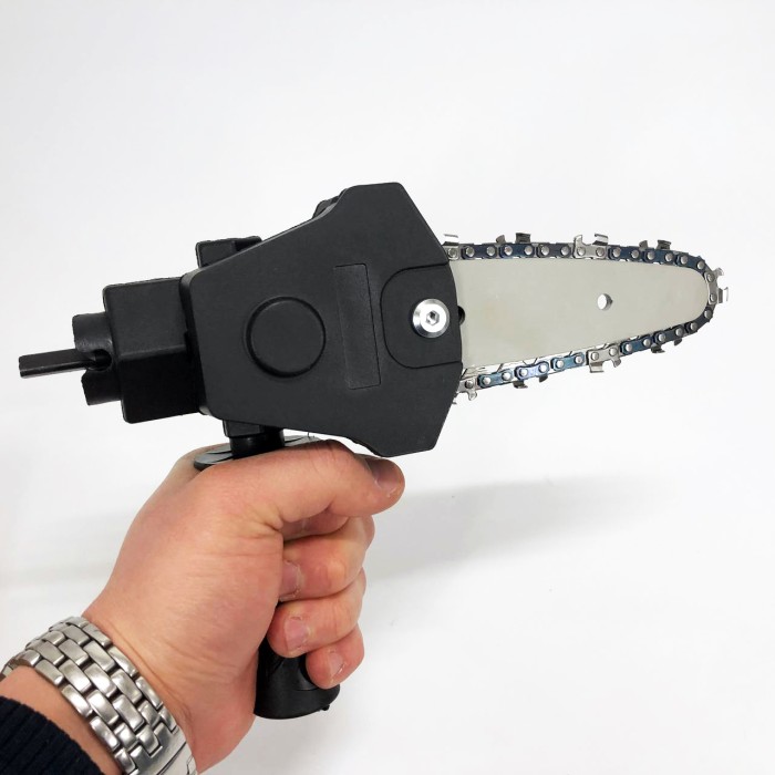 Ланцюгова пила з довговічним акумулятором 10см, Пила для обрізання дерев акумуляторна ZD-72