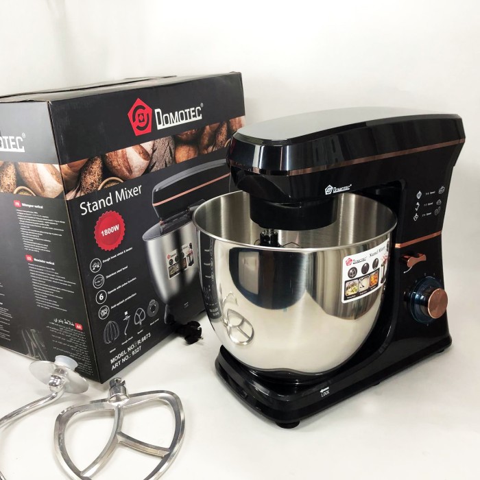 Кухонний планетарний міксер тістомісильник з чашею, Настільний міксер тістомісильник QC-31