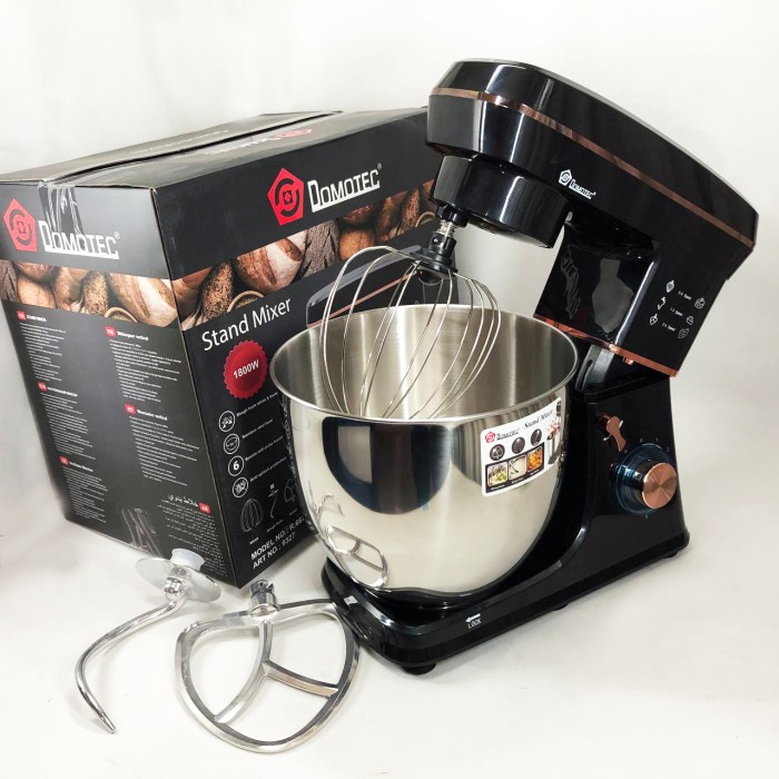 Кухонний планетарний міксер тістомісильник з чашею, Настільний міксер тістомісильник QC-31