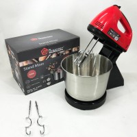 Міксер для приготування тортів і кремів Domotec R6637R 2 л 250 W, Ручний міксер для приготування їжі DI-75