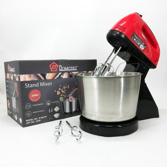 Міксер віночок для дому Domotec, Міксер для крему обличчя з функцією регулювання швидкості DR-86