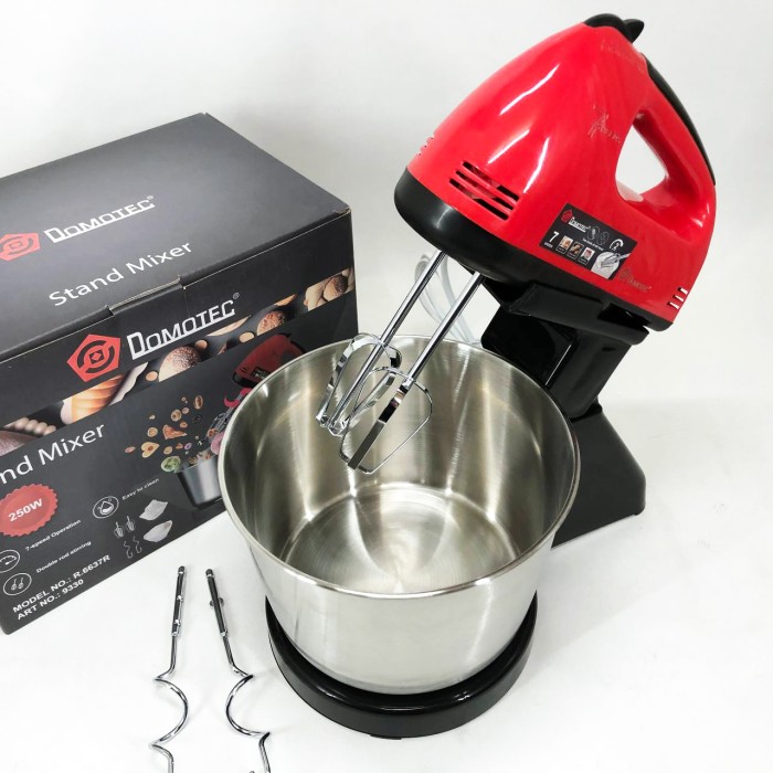 Міксер віночок для дому Domotec, Міксер для крему обличчя з функцією регулювання швидкості DR-86