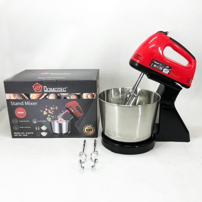 Міксер віночок для дому Domotec, Міксер для крему обличчя з функцією регулювання швидкості DR-86