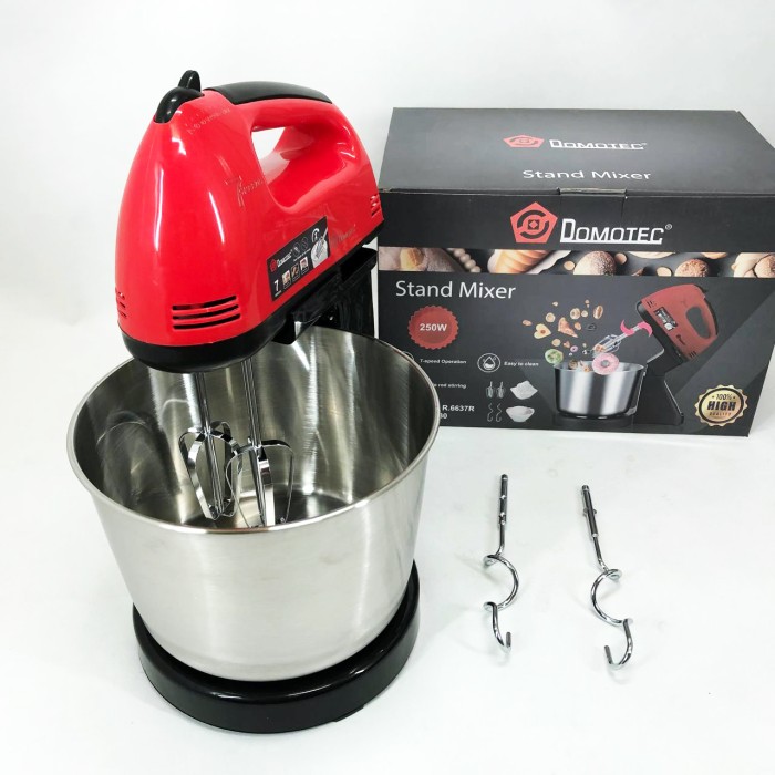 Міксер віночок для дому Domotec, Міксер для крему обличчя з функцією регулювання швидкості DR-86