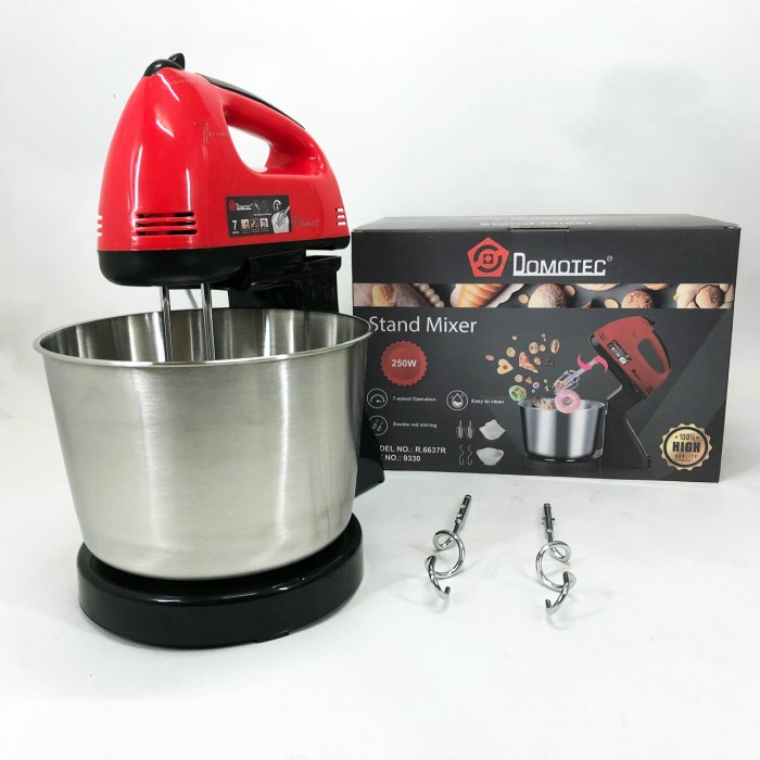 Міксер віночок для дому Domotec, Міксер для крему обличчя з функцією регулювання швидкості DR-86