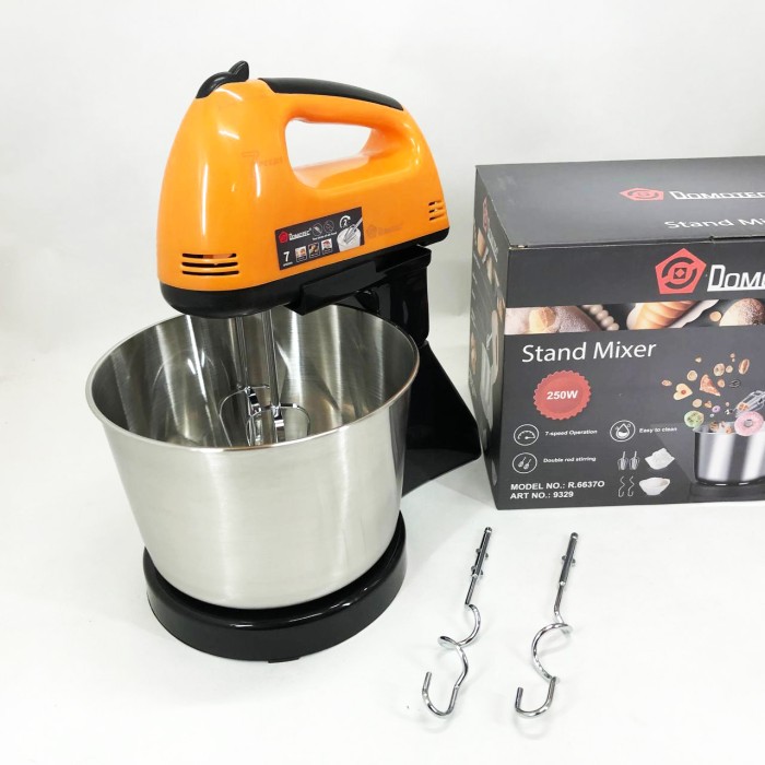 Хороший міксер кухонний міксер Domotec R6637O 250 W для приготування тіста і кремів ND-59
