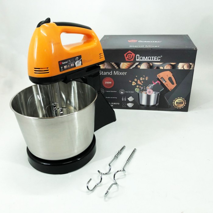 Хороший міксер кухонний міксер Domotec R6637O 250 W для приготування тіста і кремів ND-59