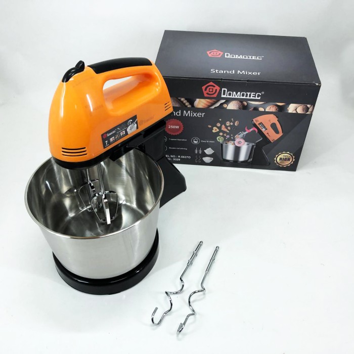 Хороший міксер кухонний міксер Domotec R6637O 250 W для приготування тіста і кремів ND-59