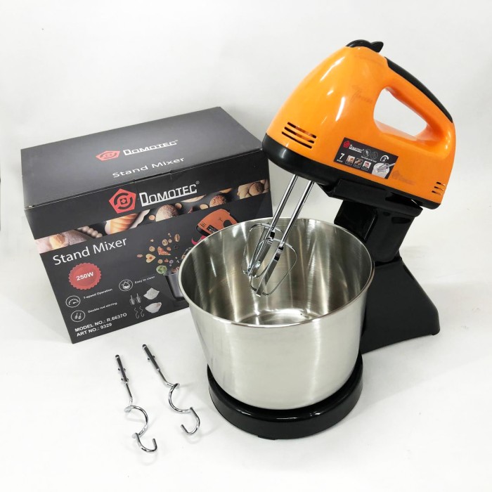 Хороший міксер кухонний міксер Domotec R6637O 250 W для приготування тіста і кремів ND-59