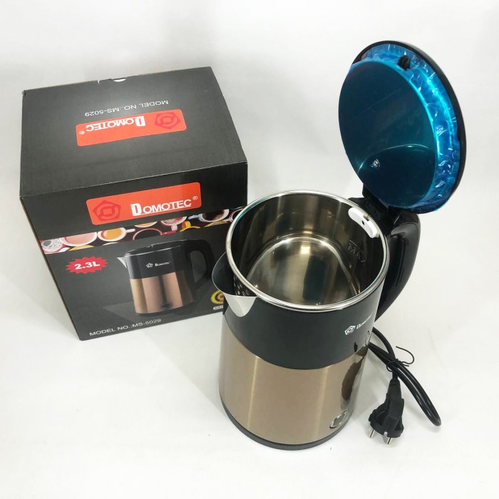 Електричний чайник Domotec, Електрочайник нержавіюча сталь, Електрочайник побутовий нержавіюча сталь UR-51