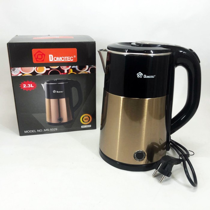 Електричний чайник Domotec, Електрочайник нержавіюча сталь, Електрочайник побутовий нержавіюча сталь UR-51