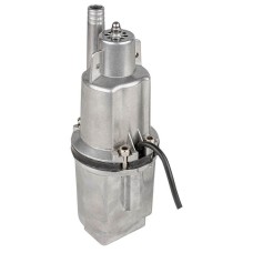 Насос вібраційний 0.25кВт, H 75м, Q 18л/хв, 100мм, 10м кабелю, верхній забір PG-28