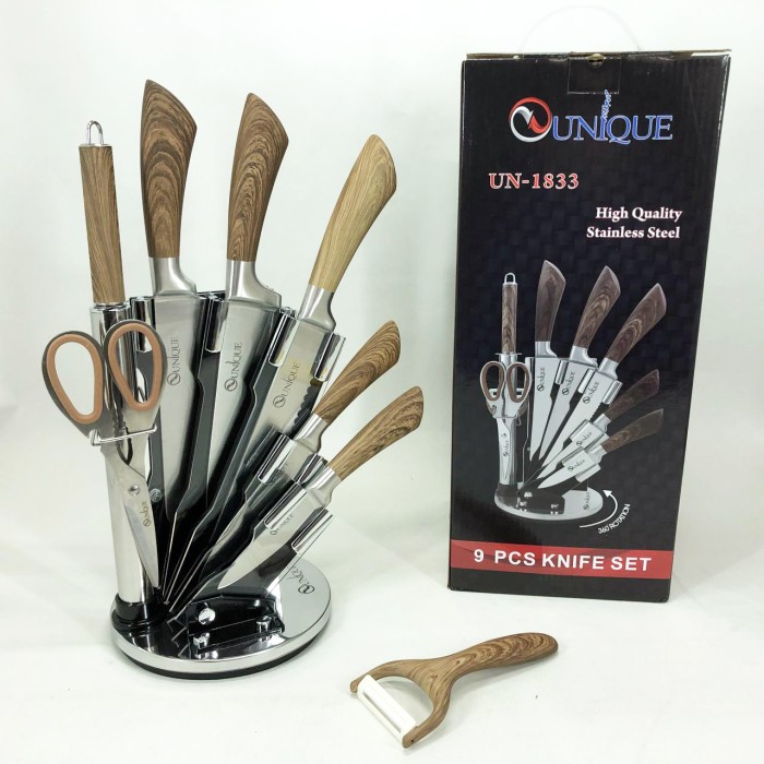 Хороші кухонні ножі для побутового використання, Відмінний набір ножів, Набір ножів для готування KB-23