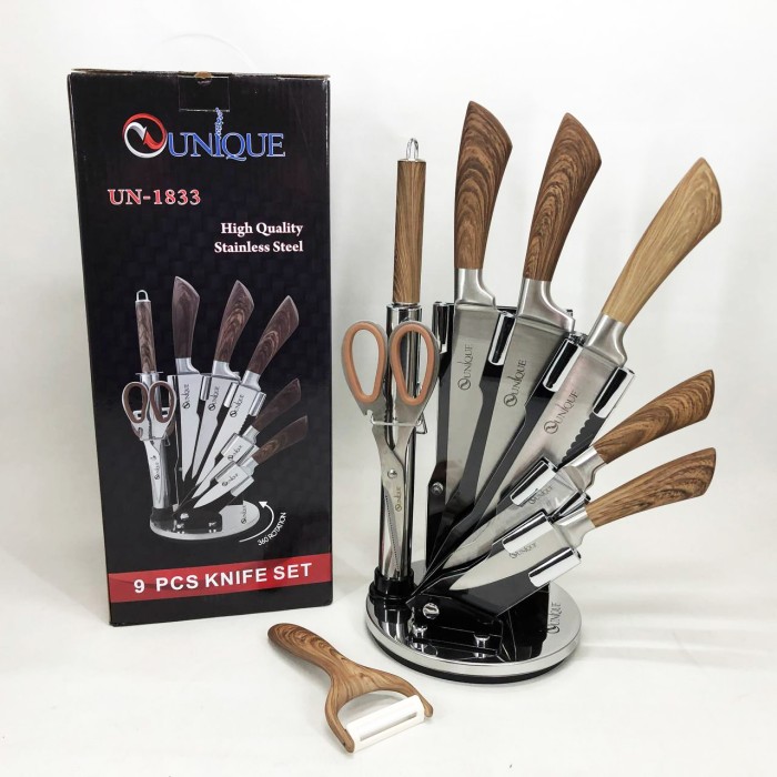 Хороші кухонні ножі для побутового використання, Відмінний набір ножів, Набір ножів для готування KB-23