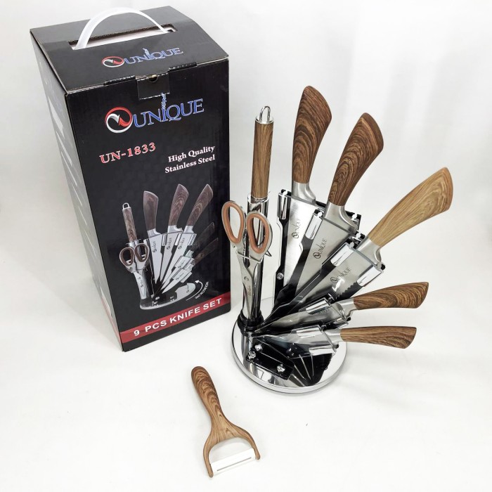 Хороші кухонні ножі для побутового використання, Відмінний набір ножів, Набір ножів для готування KB-23