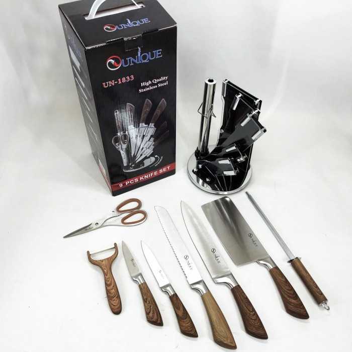 Хороші кухонні ножі для побутового використання, Відмінний набір ножів, Набір ножів для готування KB-23