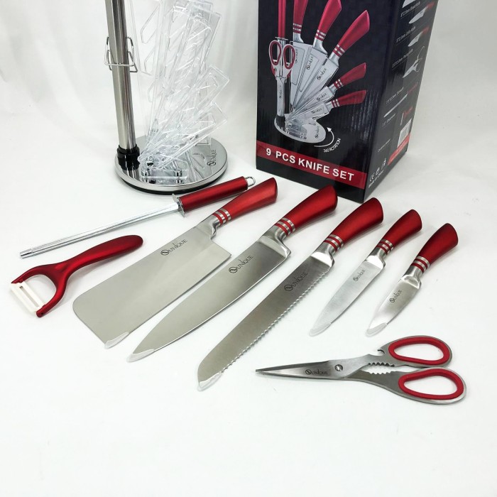 Набір литих ножів для кухні, Сучасні кухонні ножі, Ножі кухонні з нержавіючої сталі XQ-51