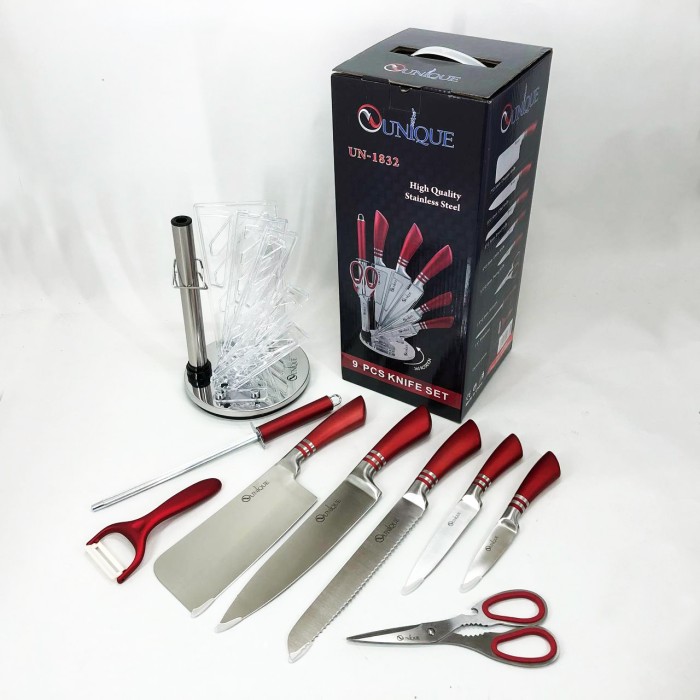 Набір литих ножів для кухні, Сучасні кухонні ножі, Ножі кухонні з нержавіючої сталі XQ-51