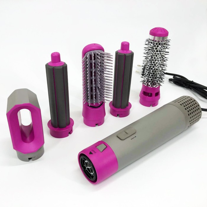 Фен для волосся з дифузором 5 в 1, Хороший потужний фен, для дому та салону Стайлери локонів AE-80