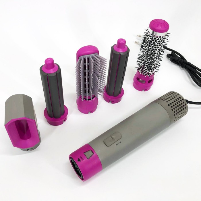 Фен для волосся з дифузором 5 в 1, Хороший потужний фен, для дому та салону Стайлери локонів AE-80