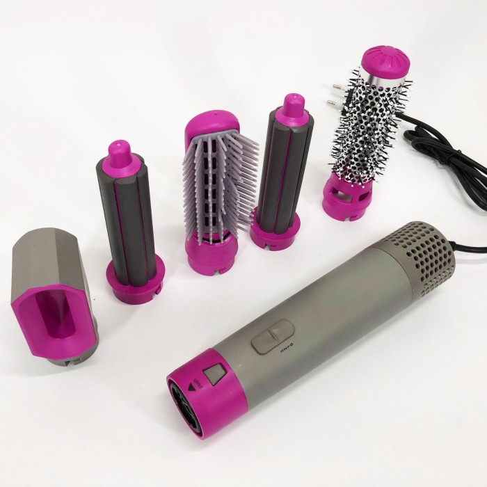 Фен для волосся з дифузором 5 в 1, Хороший потужний фен, для дому та салону Стайлери локонів AE-80