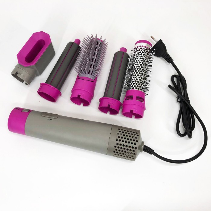 Фен для волосся з дифузором 5 в 1, Хороший потужний фен, для дому та салону Стайлери локонів AE-80