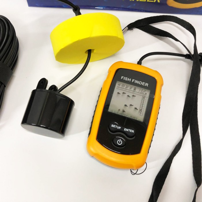 Ехолот портативний Fish Finder до 100м портативний сонар універсальний RS-62