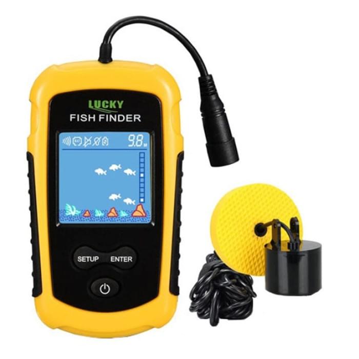 Ехолот портативний Fish Finder до 100м портативний JP-616 сонар універсальний