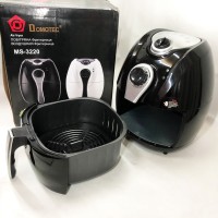 Аерофритниця для смаження без олії Domotec MS-3220 1300 Вт 4,5 л, Фритюрниця без масла SI-560 огріль