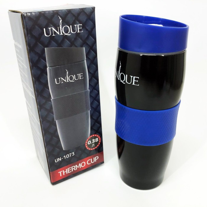 Класичний термос для чаю і кави UNIQUE, Термочашки для гарячих напоїв, Якісний термос маленький TA-40