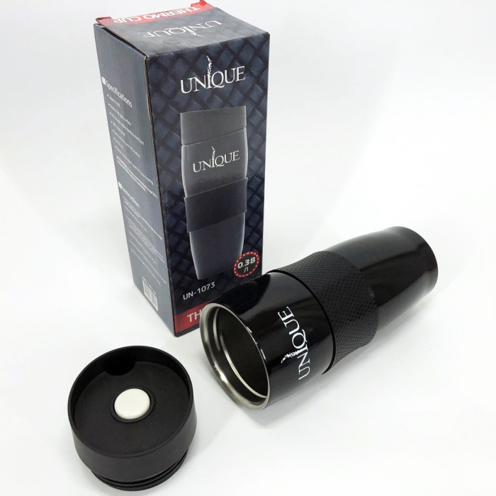 Термос металевий UNIQUE, Побутовий термос домашній для дому для гарячого чаю HY-42