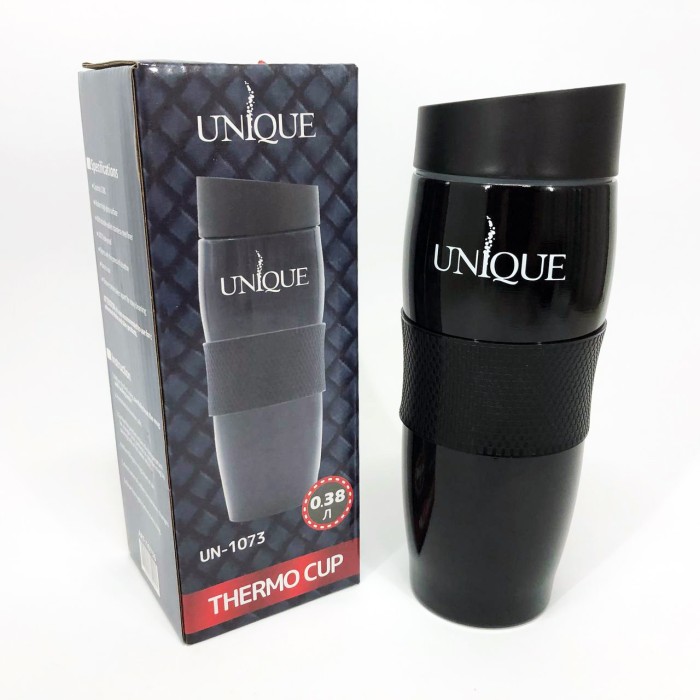 Термос металевий UNIQUE, Побутовий термос домашній для дому для гарячого чаю HY-42
