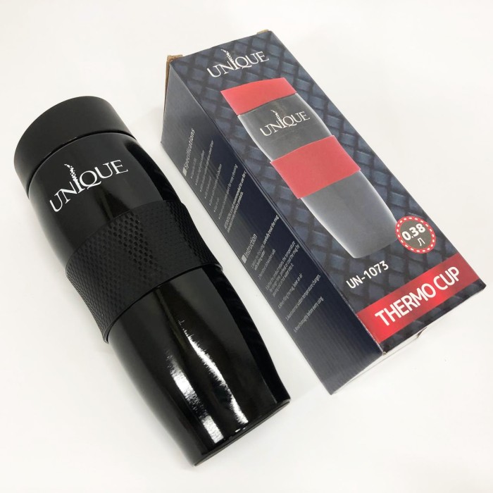 Термос металевий UNIQUE, Побутовий термос домашній для дому для гарячого чаю HY-42
