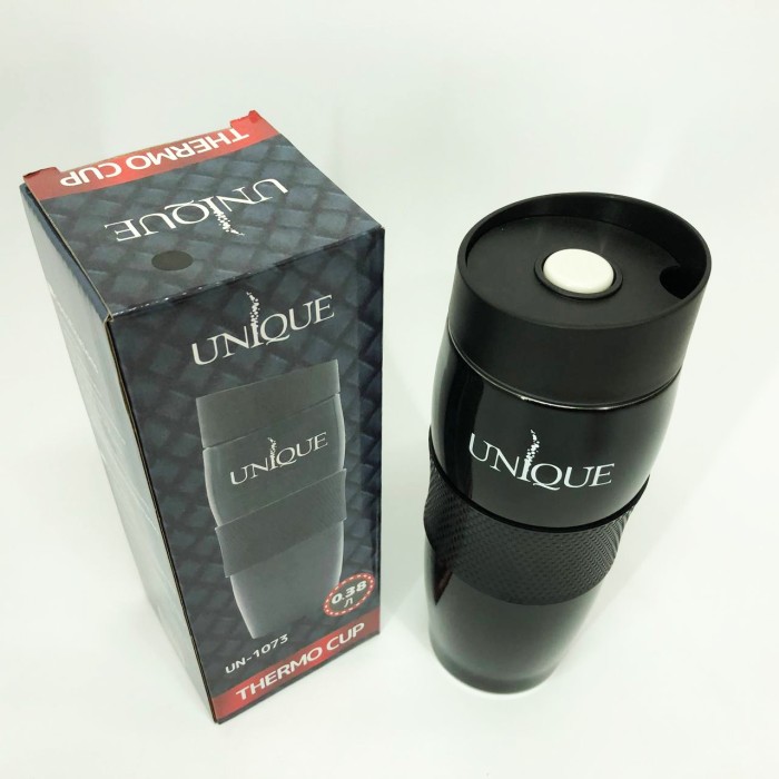 Термос металевий UNIQUE, Побутовий термос домашній для дому для гарячого чаю HY-42