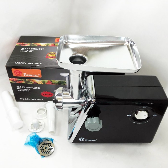 М'ясорубка велика Domotec, М'ясорубки шнекові Електрична 'ясорубка насадка для приготування ковбас GT-94