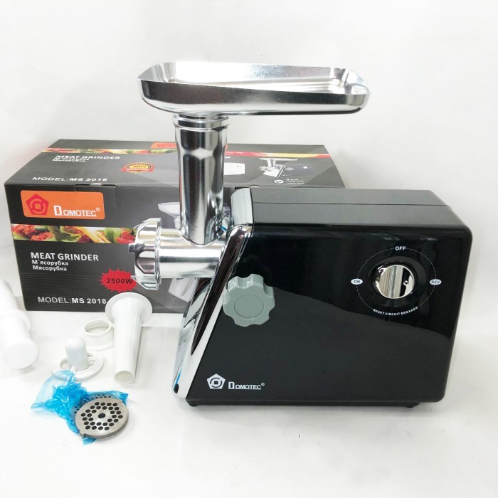 М'ясорубка велика Domotec, М'ясорубки шнекові Електрична 'ясорубка насадка для приготування ковбас GT-94