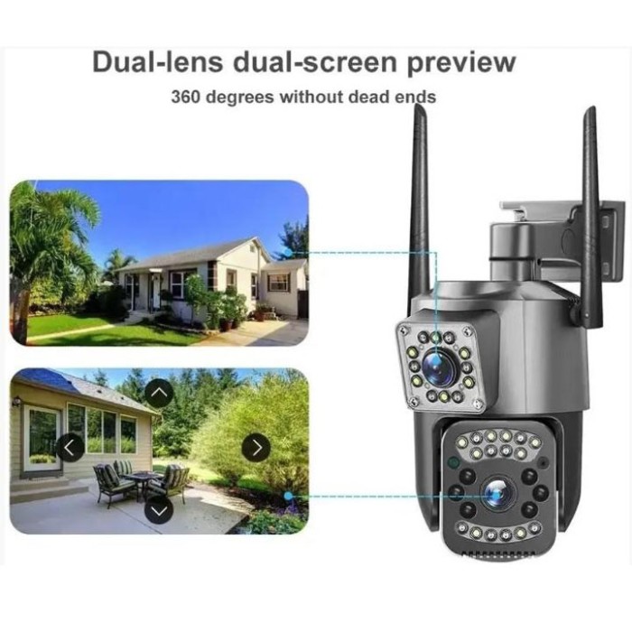 Вулична wifi камера відеоспостереження з віддаленим доступом 4G/Wi-Fi, IP камери відеоспостереження BJ-18