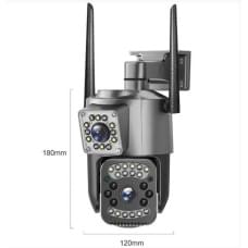 Бездротова ip камера з функцією запису 4G/Wi-Fi SC03 V380pro 4 Mп, Поворотна FG-962 мережева камера