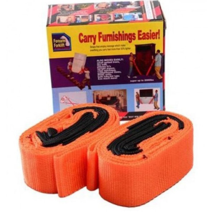 Ремені для перенесення меблів Carry Furnishings Easier 2 шт. до 200 кг 2.5 м LU-37