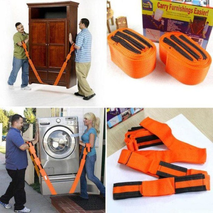 Ремені для перенесення меблів Carry Furnishings Easier 2 шт. до 200 кг 2.5 м LU-37