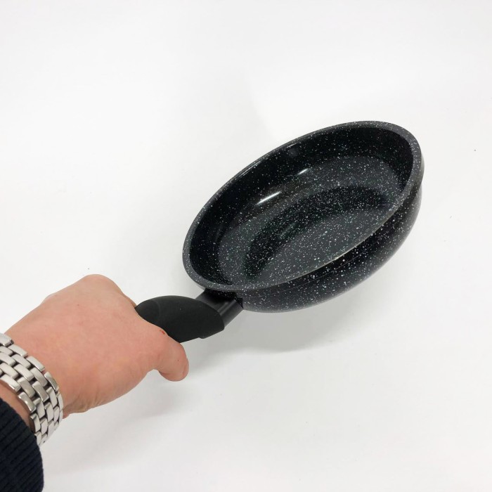 Сковорода якісна гриль Unique UN-5132 18 см, Сковорода для приготування їжі без олії UT-27