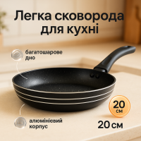 Якісна сковорода для смаження, Сковорода для любителів готувати, Довговічні сковорідки IJ-21