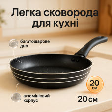 Якісна сковорода для смаження, Сковорода для любителів готувати, Довговічні сковорідки IJ-21