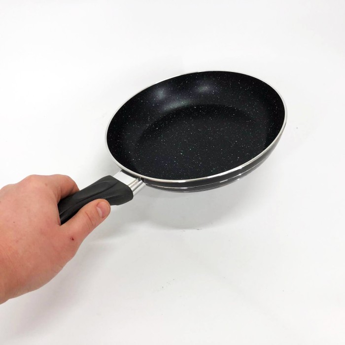 Якісна сковорода для смаження UNIQUE UN-5152 20 см, Емальована сковорода для смаження на грилі VN-89