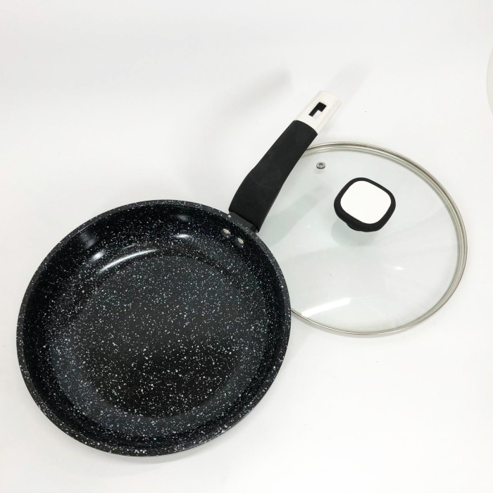 Сковорода універсальна для дому UNIQUE UN-5114 22 см, Сковорода з антипригарним покриттям RC-50