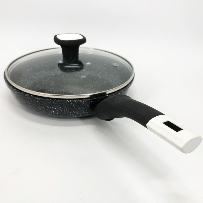 Сковорода універсальна для дому UNIQUE UN-5114 22 см, Сковорода з антипригарним покриттям RC-50