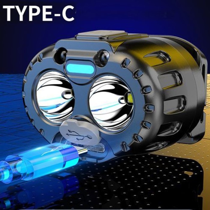 Ліхтар для нічної їзди, Налобний ліхтар для сантехніка, Налобний ліхтар сто ND-89