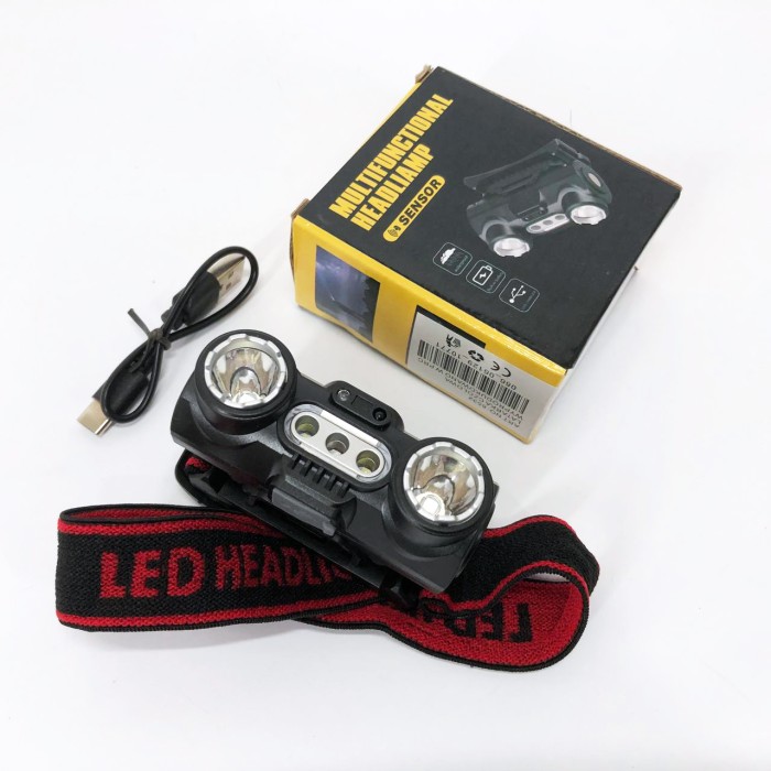 Налобний прожектор 6532-3030+SMD(WHITE+RED), Головний ліхтарик, Ліхтарик світлодіодний для туриста VX-16